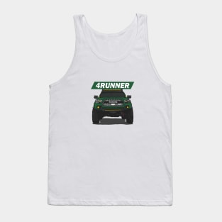 4Runner Toyota Front View - Green Tank Top